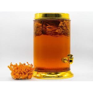 Rượu ngâm với đông trùng hạ thảo