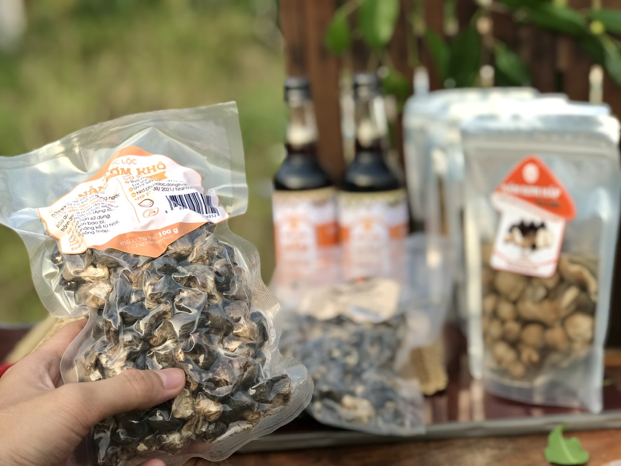 Kiểm tra độ ẩm của nấm