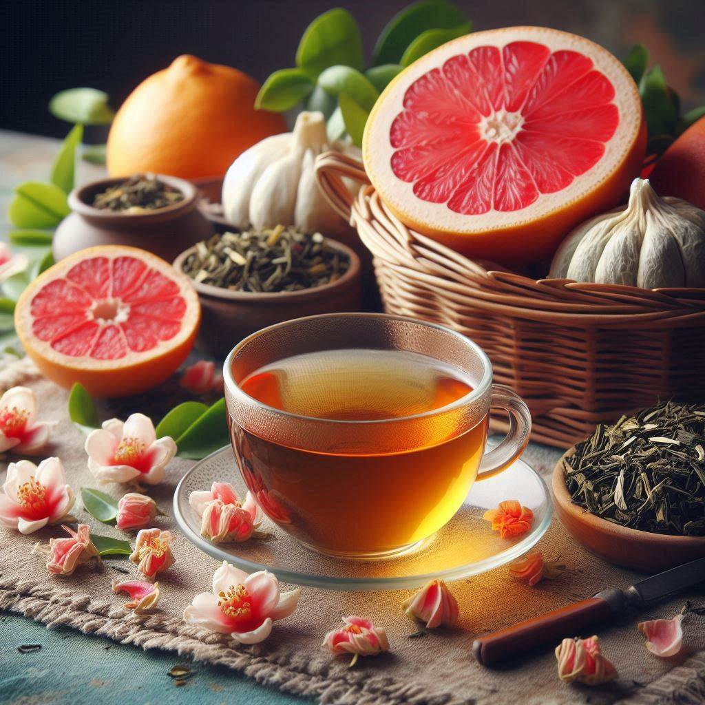 Cách pha trà hoa bưởi chuẩn vị