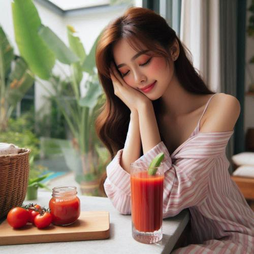 Có Nên Uống Nước Ép Cà Chua Trước Khi Đi Ngủ Không?