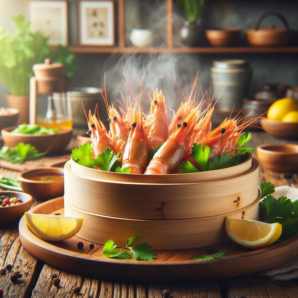 Chọn tôm tươi sạch