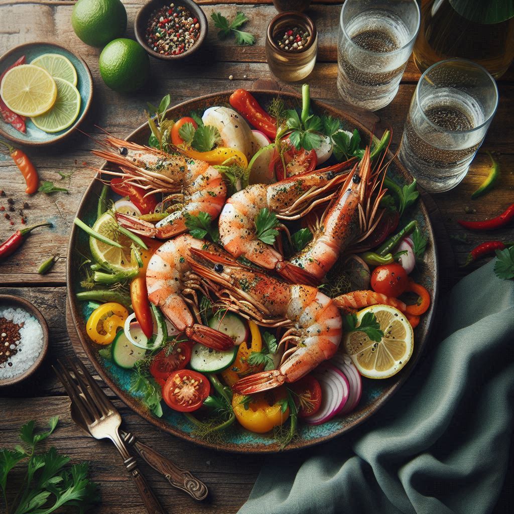 Chọn tôm tươi sống