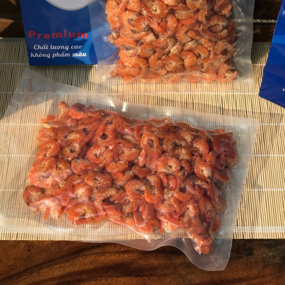 Làm ruốc tôm từ tôm khô