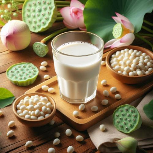 Cách làm sữa hạt sen