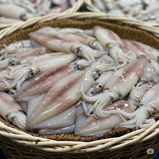 100g mực trứng bao nhiêu calo?