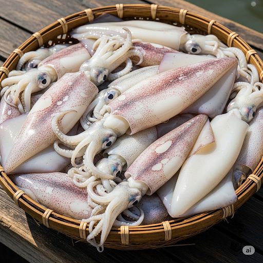 100g mực bao nhiêu calo?