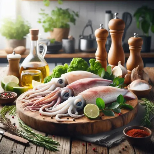 100g mực tươi chứa bao nhiêu calo?