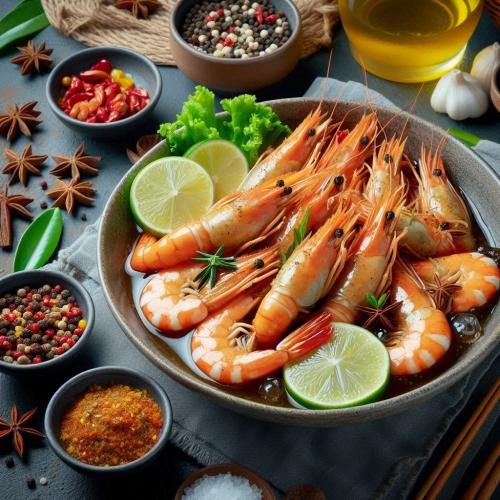 Tôm hấp tỏi