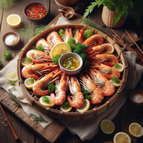 100g tôm hấp bao nhiêu calo?