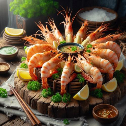 1 con tôm luộc bao nhiêu calo?