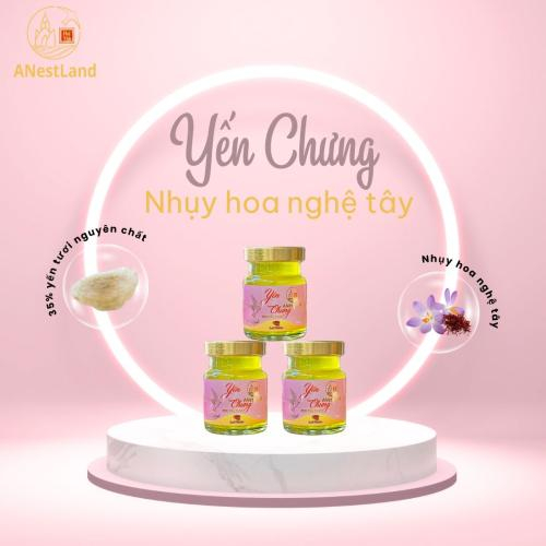 Yến chưng saffron