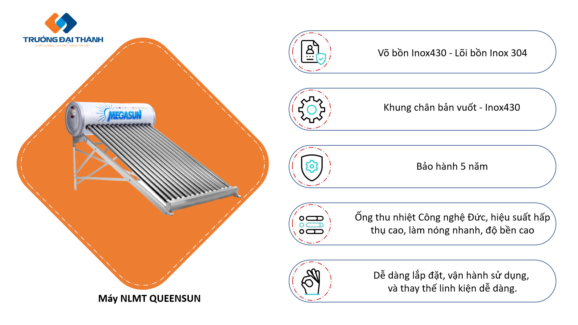 Dòng Máy Năng Lượng Mặt Trời MEGASUN KEA