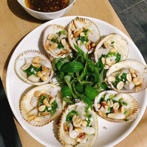Sò Tô Nướng Mỡ Hành