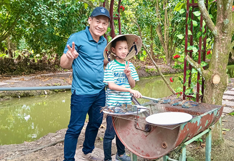 Ưu điểm khi câu tôm tại Tuấn Tường