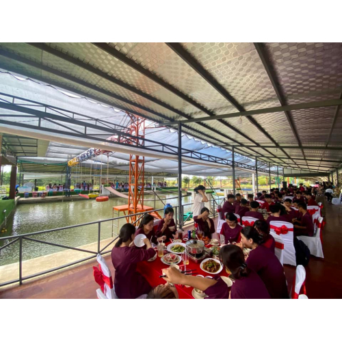 150 Học Sinh THPT Ngô Sĩ Liên Tham Gia Team Building Tại Khu Du Lịch Phú Điền