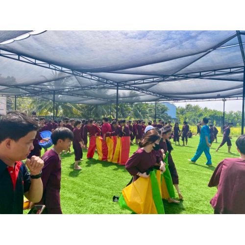 150 Học Sinh THPT Ngô Sĩ Liên Tham Gia Team Building Tại Khu Du Lịch Phú Điền