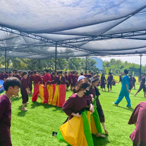 150 Học Sinh THPT Ngô Sĩ Liên Tham Gia Team Building Tại Khu Du Lịch Phú Điền