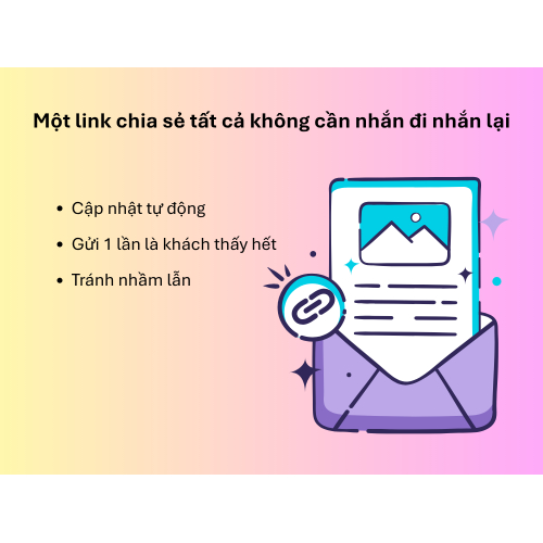 2. Dễ chia sẻ, dễ cập nhật, không còn rối thông tin