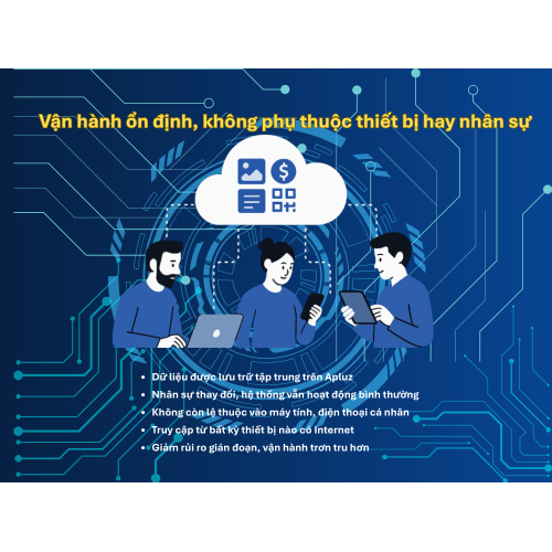 4. Hạn chế phụ thuộc vào nhân sự hoặc thiết bị