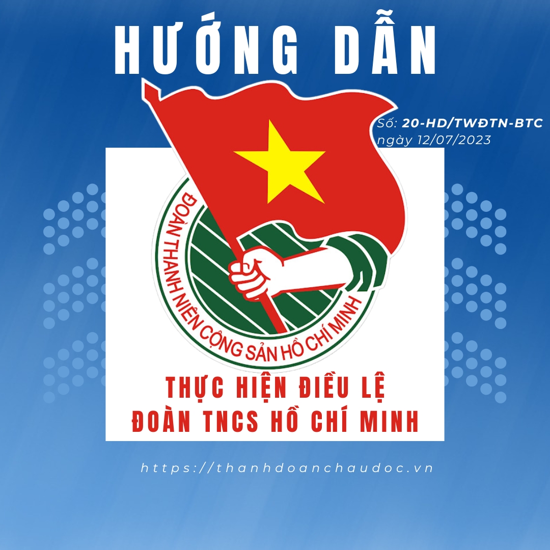 Hướng Dẫn Thực hiện Điều lệ Đoàn TNCS Hồ Chí Minh