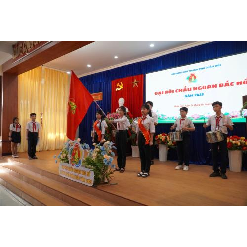 Châu Đốc Tổ Chức Đại Hội Cháu Ngoan Bác Hồ Năm 2025