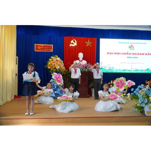 Châu Đốc Tổ Chức Đại Hội Cháu Ngoan Bác Hồ Năm 2025