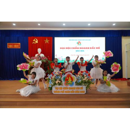 Châu Đốc Tổ Chức Đại Hội Cháu Ngoan Bác Hồ Năm 2025
