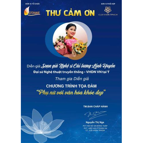 Tri ân Quý Nhà Tài Trợ – Đồng Hành Cùng Sự Phát Triển Của Hội Nữ Doanh Nhân Đồng Tháp