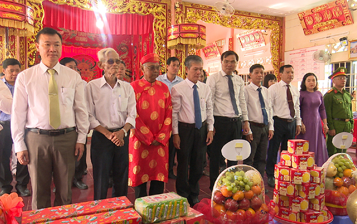 Lễ giỗ lần thứ 189 Thượng tướng Quận công Trần Văn Năng