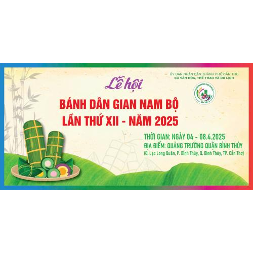 Lễ hội Bánh dân gian Nam Bộ lần thứ XII năm 2025