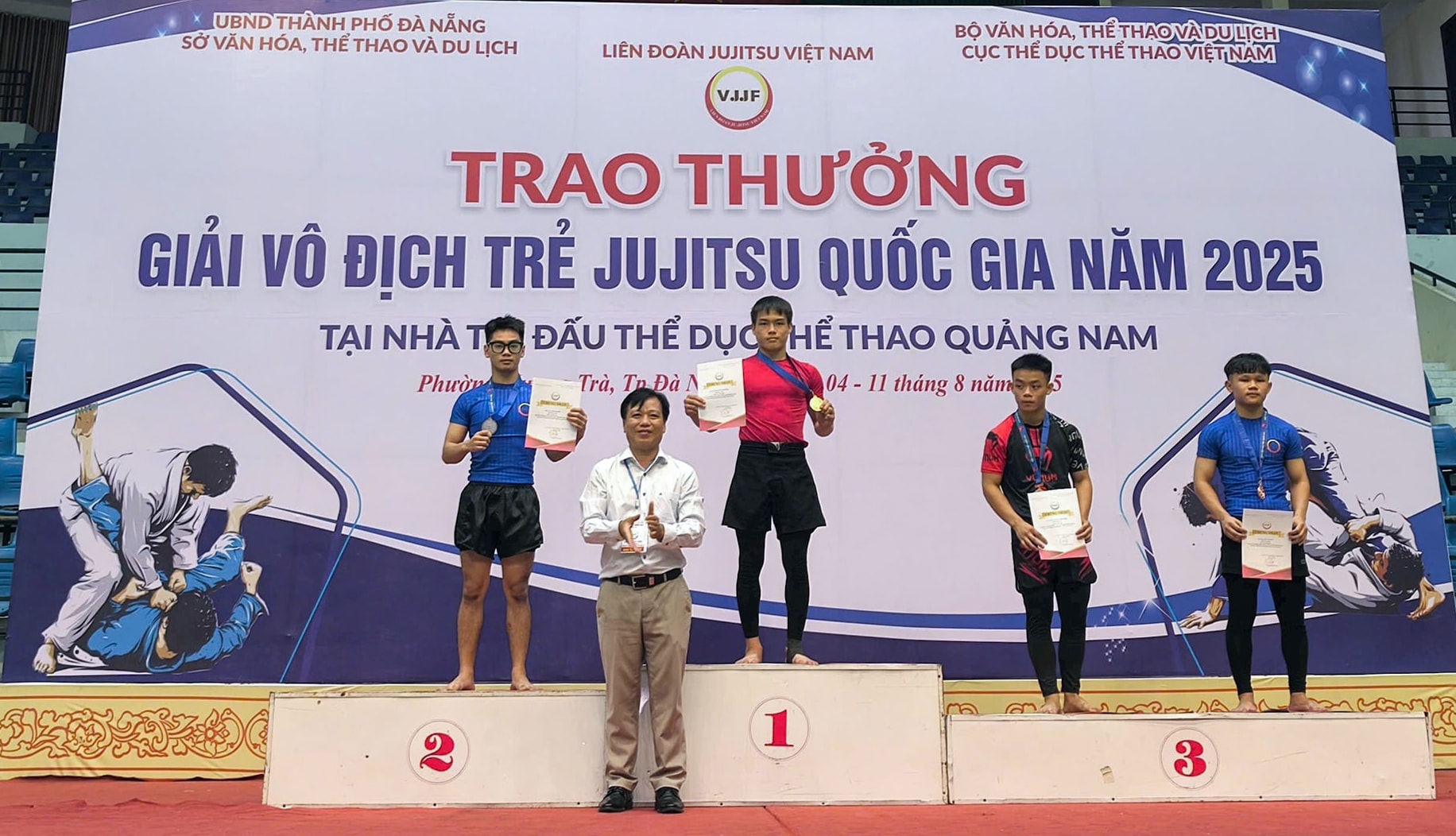 Lâm Đồng giành 12 huy chương tại Giải vô địch trẻ Jujitsu quốc gia 2025