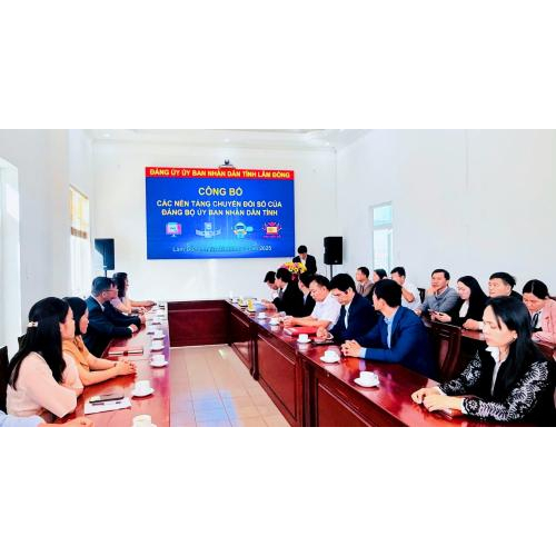 Đảng ủy UBND tỉnh Lâm Đồng ra mắt hệ sinh thái chuyển đổi số