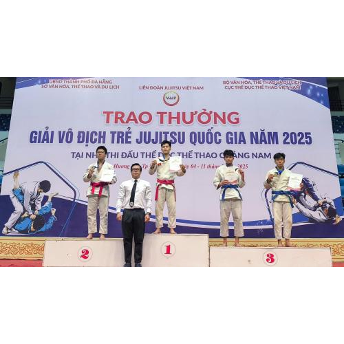 Lâm Đồng giành 12 huy chương tại Giải vô địch trẻ Jujitsu quốc gia 2025