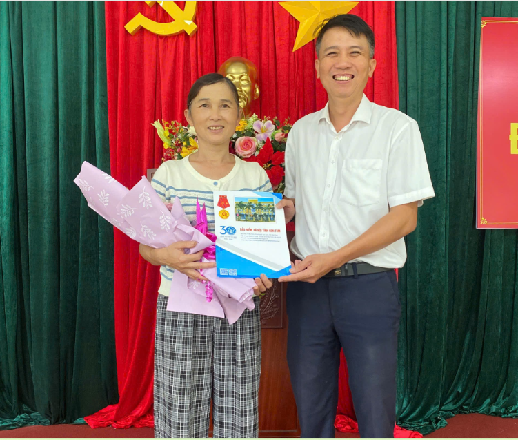 Niềm vui hưu trí từ BHXH tự nguyện: Câu chuyện của bà Bùi Thị Điền
