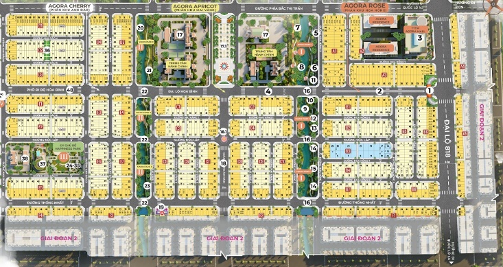 Quy mô dự án Agora City