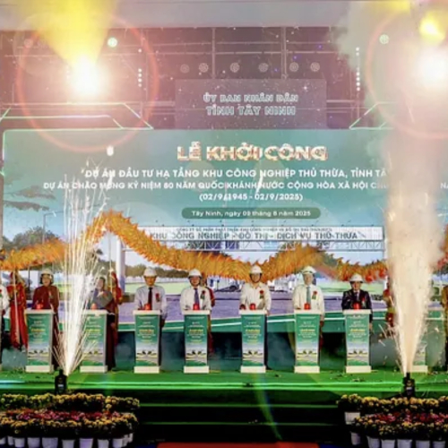 Khởi Công Dự Án Khu Công Nghiệp Có Vốn Đầu Tư Gần 3.000 Tỷ Đồng Tại Tây Ninh