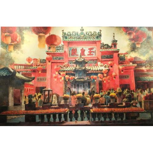 Triển lãm tranh "Về Ngộ" trên đỉnh Bà Đen: Khi nghệ thuật chạm đến tâm hồn