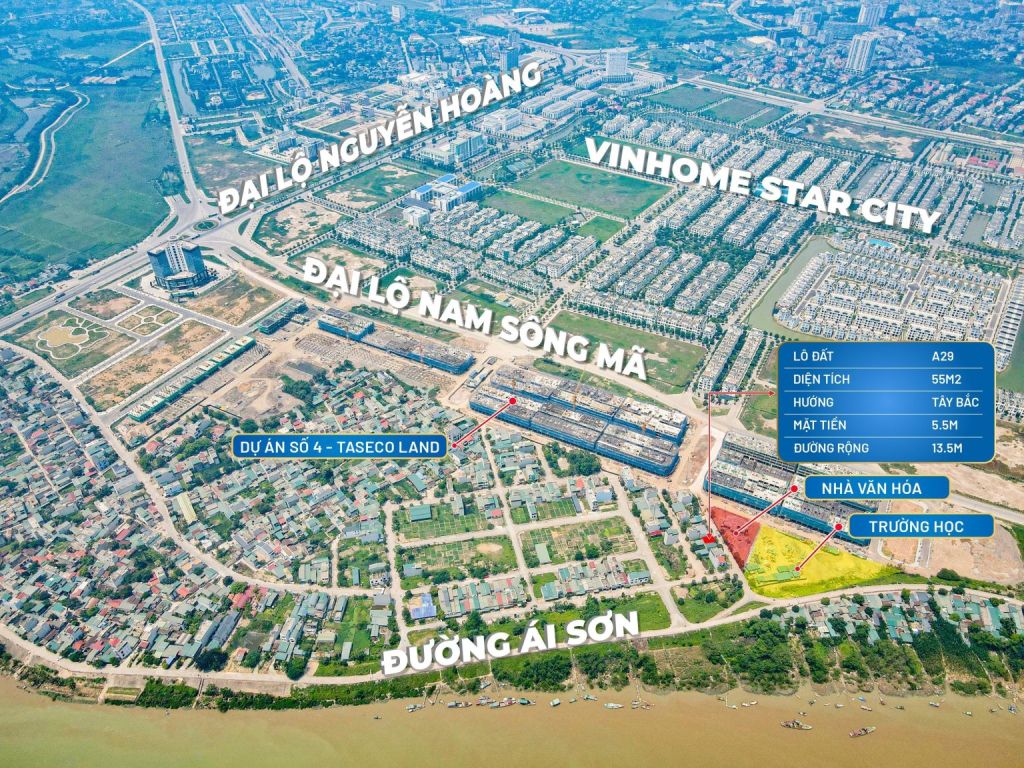 Quy mô dự án Central Riverside Thanh Hóa