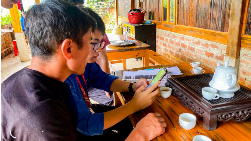 Hỗ trợ mang công nghệ đến với bà con vùng cao