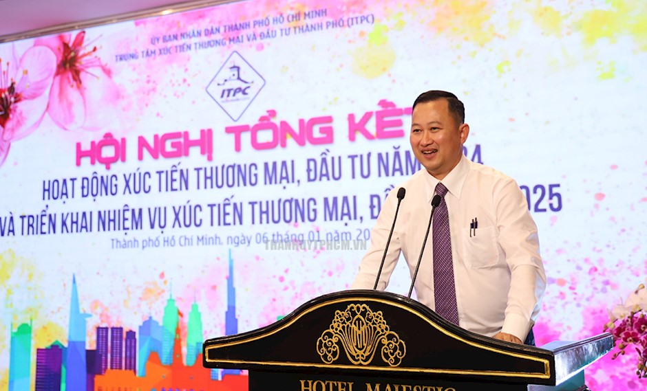 TPHCM triển khai 195 hoạt động xúc tiến thương mại và đầu tư trong năm 2024
