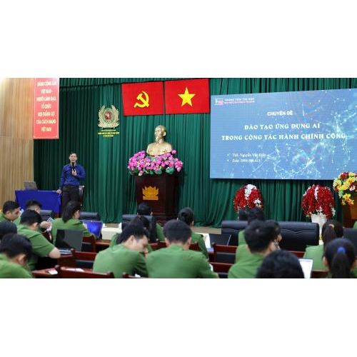 Ứng dụng AI trong công tác nghiệp vụ và tuyên truyền của lực lượng Công an TP. HCM