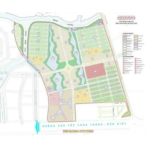 Quy mô dự án The Global City Thủ Đức
