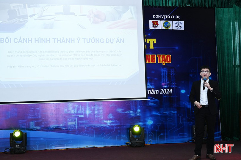 Hà Tĩnh tổ chức Vòng chung kết Cuộc thi Khởi nghiệp đổi mới sáng tạo 2024