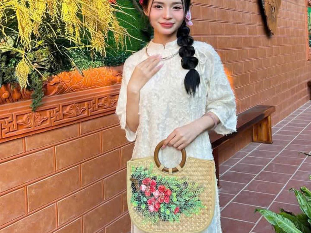 Giỏ Vẽ Hoa