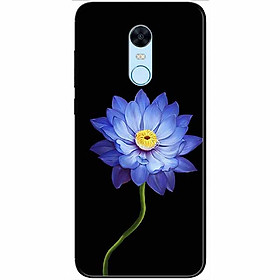 Ốp lưng dành cho Xiaomi Redmi Note 5 ( Redmi 5 Plus ) mẫu Sen Tím