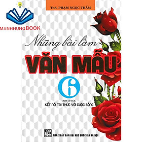 sách - những bài làm văn mẫu 6 (bám sát sgk kết nối tri thức với cuộc sống)