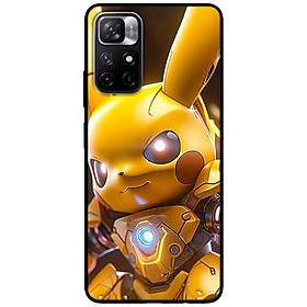 Ốp lưng cho Xiaomi Redmi Note 11 4G - Note 11S 4G - Note 11 5G - Redmi Note 11 Pro Nội Địa - Note 11 Pro Quốc Tế - Mèo Điện Nâu - Hàng Chính Hãng