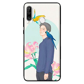 Ốp in cho Huawei P30 Lite Anime Boy Hoa - Hàng chính hãng
