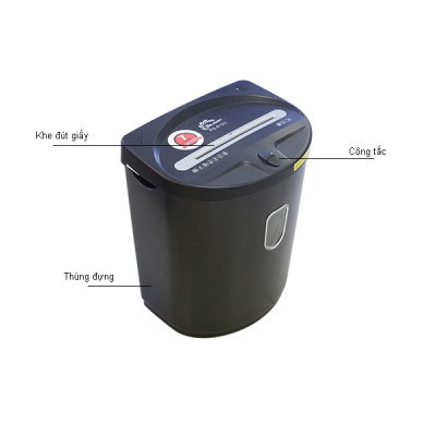 Máy Hủy Tài Liệu Silicon PS-812C