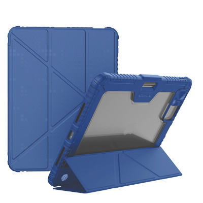 Bao da cho iPad Pro 11 inch M4 / iPad Pro 13 inch M4 2024 Nillkin Bumper Leather Case Pro (Có khe cắm bút Apple Pencil) - Hàng chính hãng